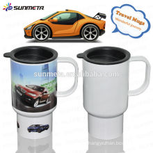 3D Polymer Sublimation Travel Mug use Eco-Friendly material